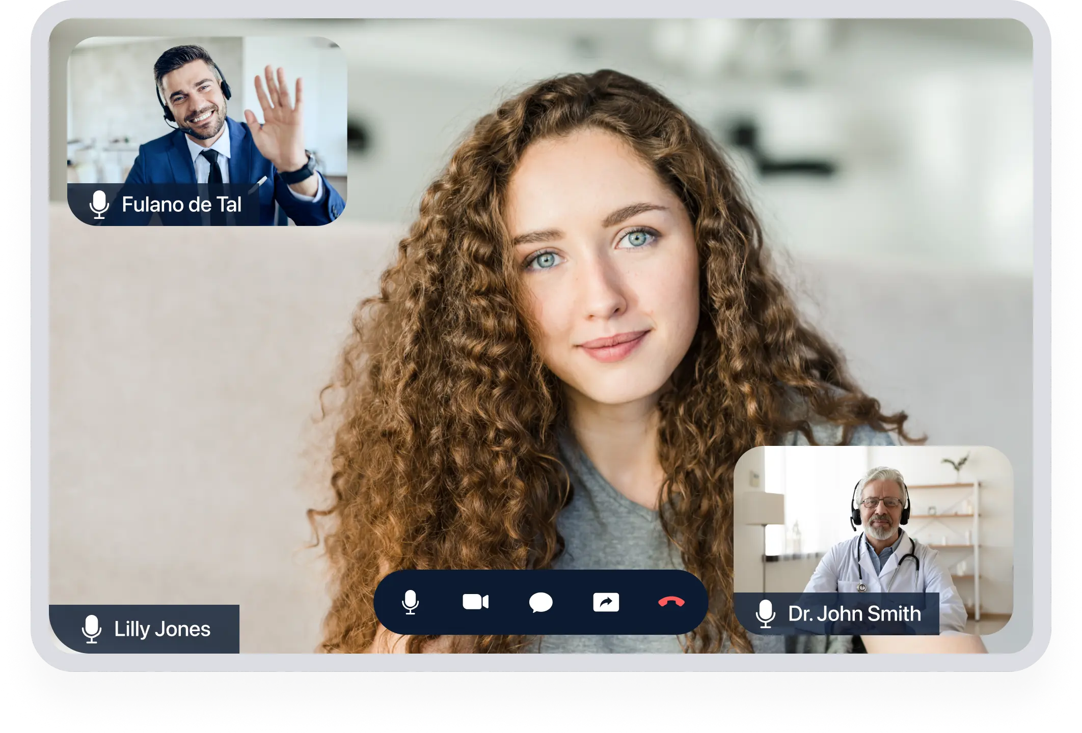 Live interpreters help patients and physicians communicate of different languages.